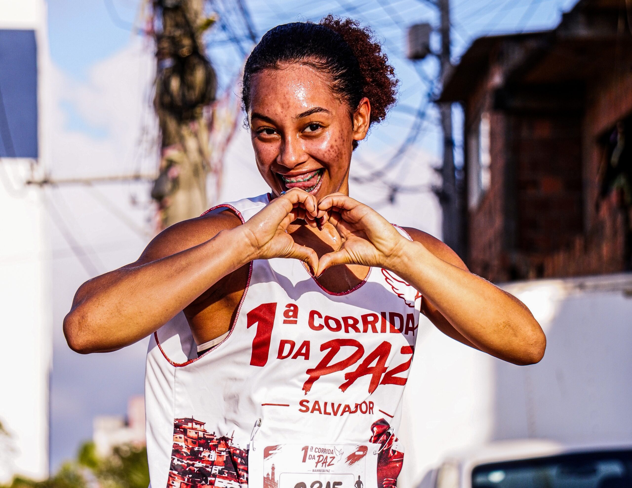 Foto corrida da Paz